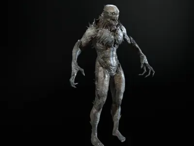 MutantR1 Low-poly 3D model