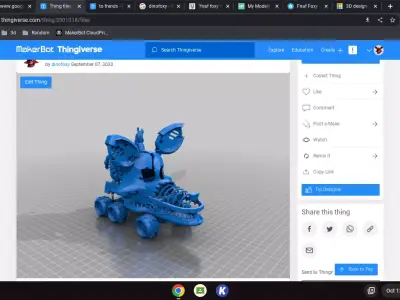 Fnaf truck  3D print model