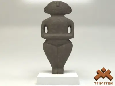 Ancient Statuette 3D model