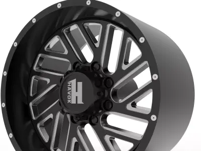 HAVOC OFF-ROAD H110 WHEEL 3D PRINT MODEL 3D print model