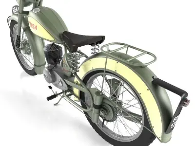 motobike bsa motorcycle 3D model