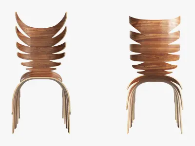 Antonio Pio Saracino Cervo Chair 3D model