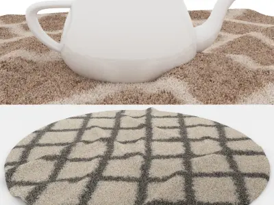 Rugs No 710 Low-poly 3D model