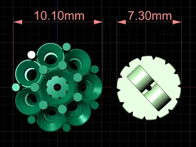 Earrings - 17 - 3D print model