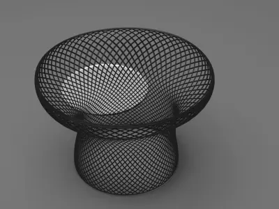 Decor round plate Free 3D print model