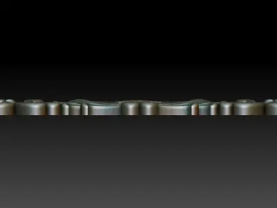 Decorative frame 8 3D print model