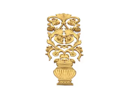 Classic decor ornament 156 3D model