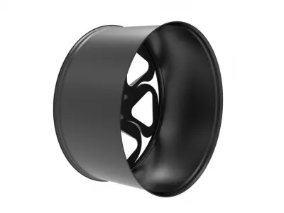 car wheel rim design 3D print model