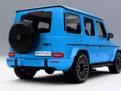 Mercedes-Benz G-Class AMG G 63 2025 Low-poly 3D model