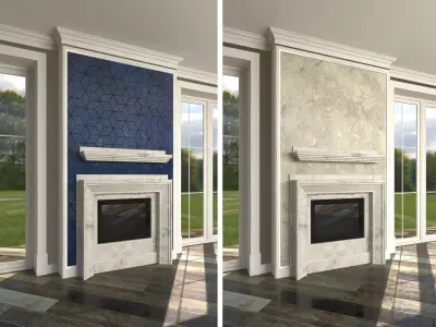Fireplace Classic 3 3D model