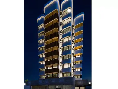 Residential Building 3D model