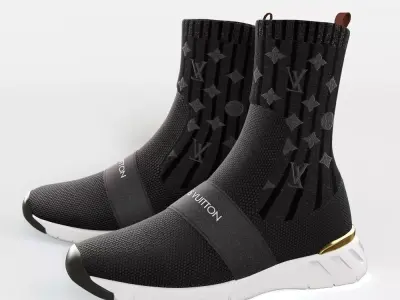 AFTERGAME SNEAKER BOOT louis vuitton 3D model