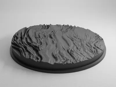 Abstract  3D print model