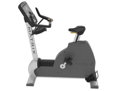 Gym Matrix Upright Bike 3D model