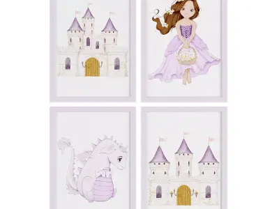 Pictures1141 Low-poly 3D model