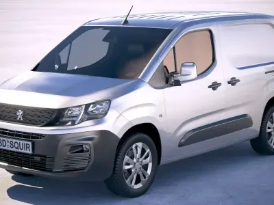 Peugeot Partner 2019 3D model