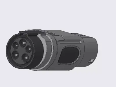 Charging pile adapter 3D print model