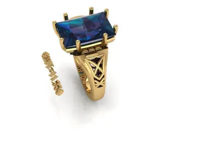 FASION RING 3D model 24
