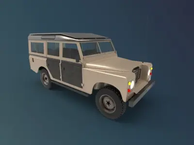 LR Classic Car 3D model
