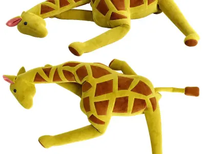  giraffe toy 3D model