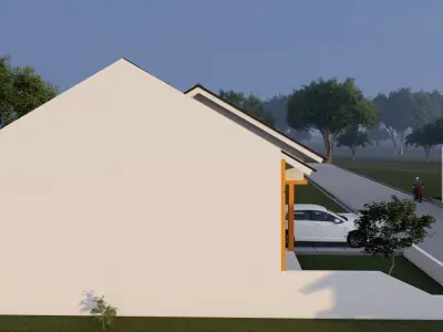 3D  house type 45  3D print model
