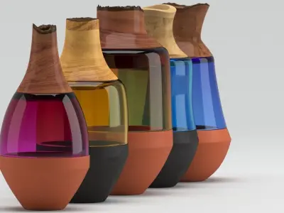 Vases 03 3D model