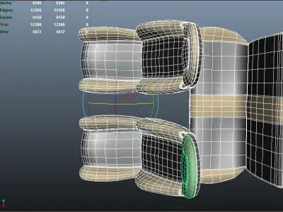 Car Seats AAA 3D model