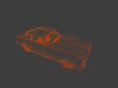 WRECK CAR 4 3D model
