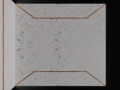 floor and wall sci-fi style Free 3D model