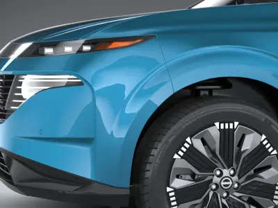 Nissan Murano 2025 3D model purchase