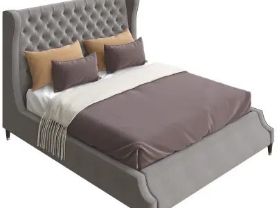 Bed Tosconova Caprice 3d model Low-poly 3D model