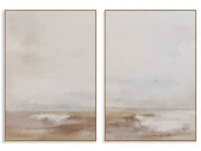 Abstract Painting Frame set 3D model 354