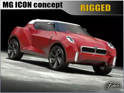MG Icon concept 3D model