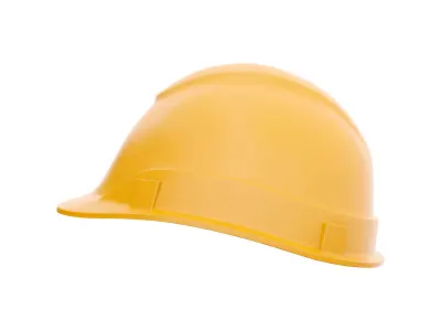  hard hat cartoon icon 3D model