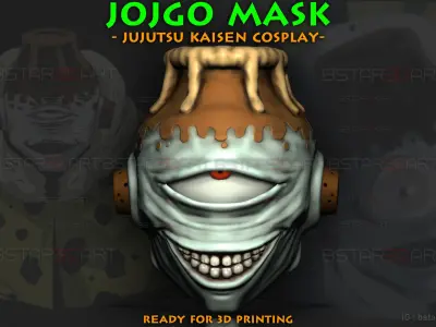 Jogo Mask - Jujutsu Kaisen cosplay  3D print model