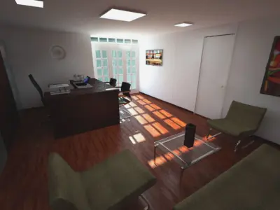 Lawyer office modeling 3D model