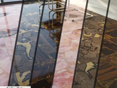 Galleria of Stone Italy Set 14 3D model