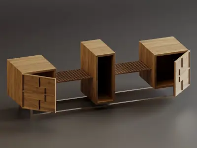 Sideboard and Console - 43 3D model