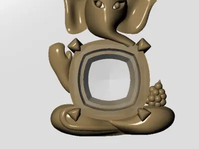 FASION  PENDANT 3D model 2