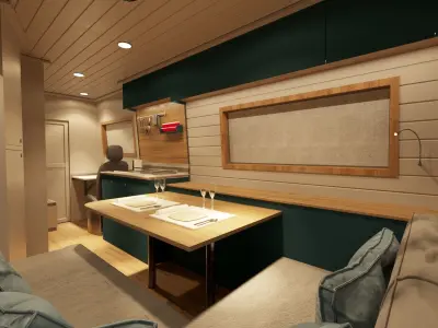 Caravan Design Mercedes 313 3D model