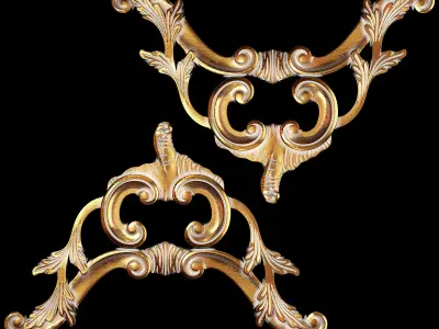 Classic carved 006 3D model