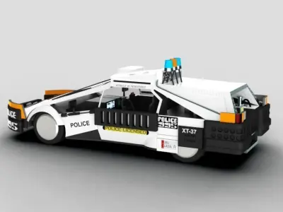 Blade Runner Police Car 3D model