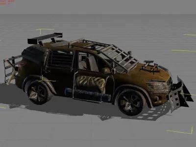 SUV CAR SUPER MODEL 3D model