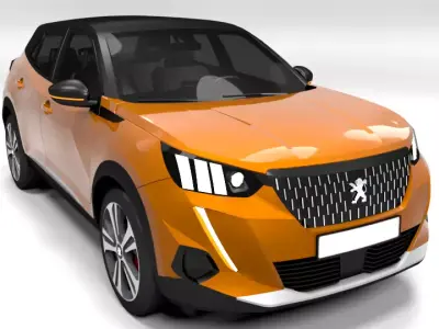 PEUGEOT 2008 2021 3D model