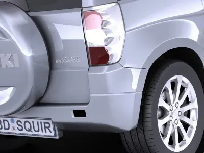 Suzuki Grand Vitara 3door 2013 VRAY 3D model