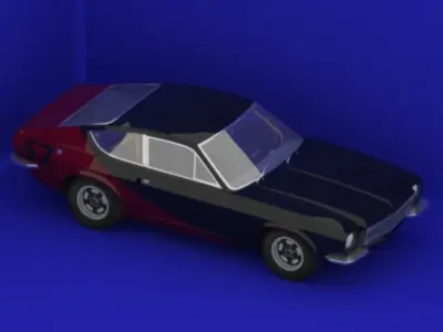 PUMA GTB 1974 VRAY READY 3D model