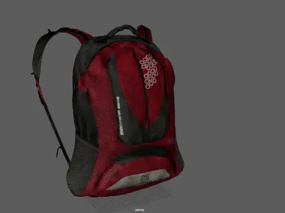 MOUNTAIN BACKPACK 3D model