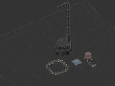 Thresh lantern display 3D print model