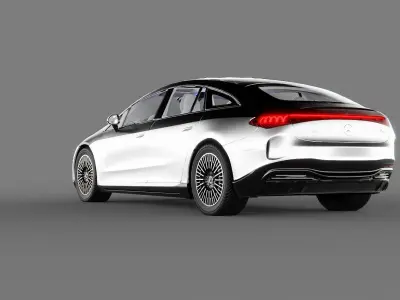 Mercedes EQS 3D model