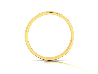 Band 3dm Render Details gold wedding 3D print model